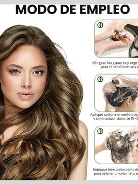 Rich Natural Brown Hair Color Treatment - Glossy Brown Shade